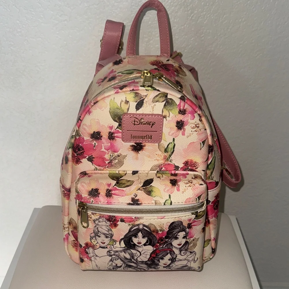 Loungefly Disney Princess Floral Backpack